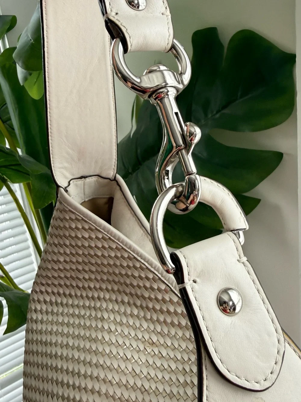 Coach spacious woven